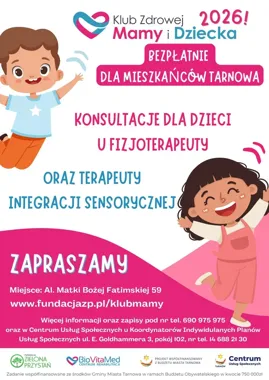 Klub Zdrowej Mamy i Dziecka wraca. Bezpłatne konsultacje dla dzieci